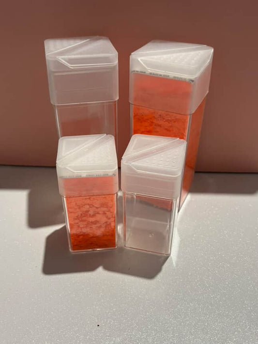 Glitter containers 3 sizes available