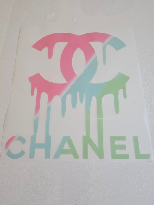 CHANEL Dtf Transfer 8inch