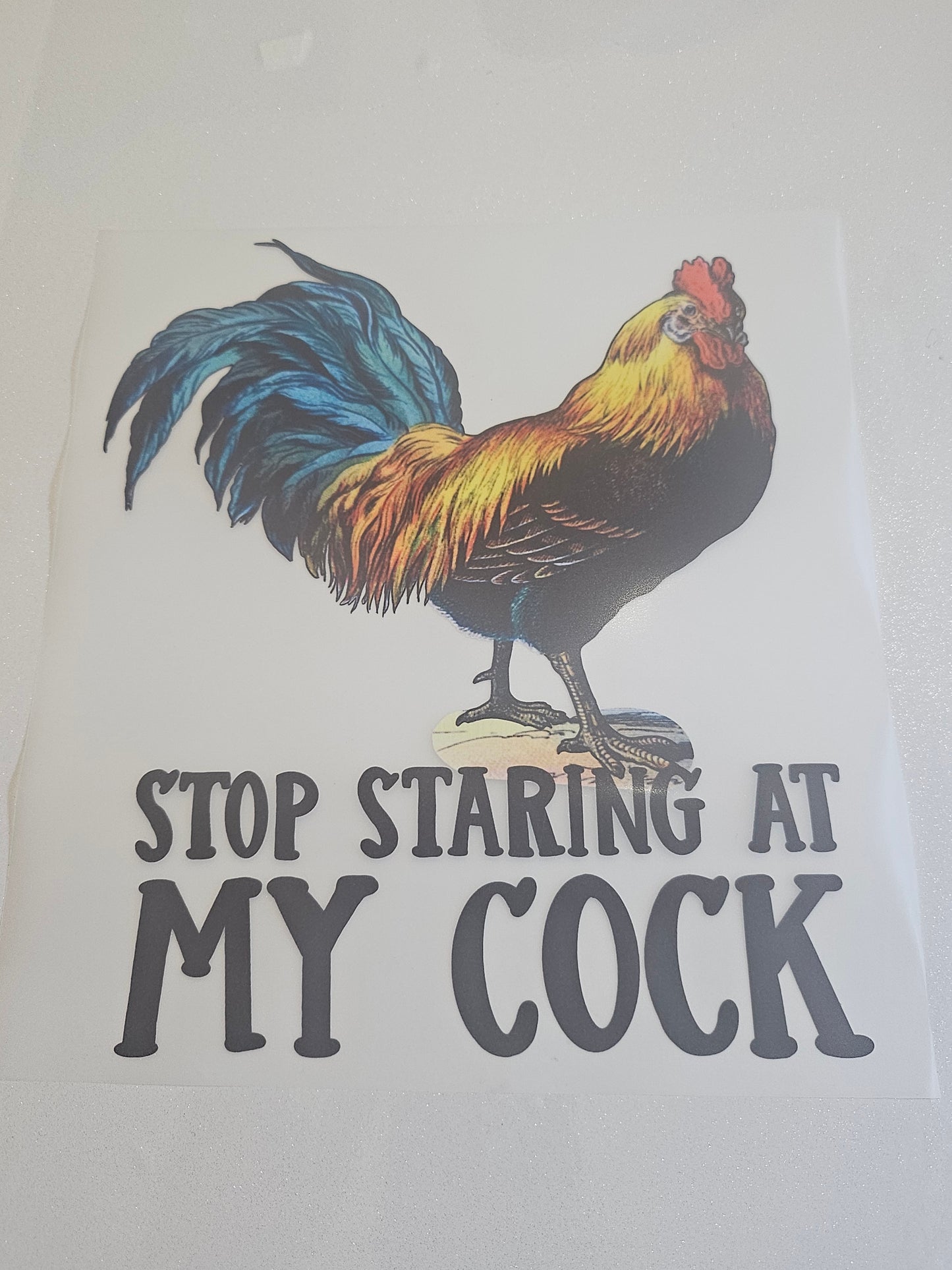 Rooster DTF Transfer 8inch